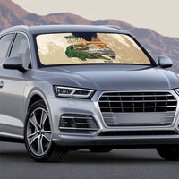 Alligator Alcatraz Retro Auto Sun Shade The Swamp - Wonder Print Shop