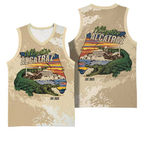 Alligator Alcatraz Retro Basketball Jersey The Swamp - Wonder Print Shop