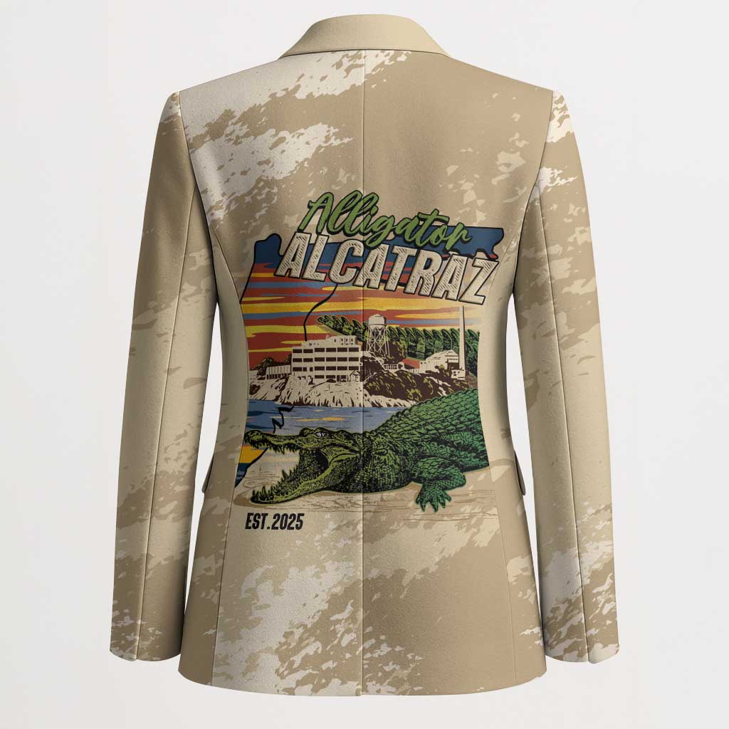 Alligator Alcatraz Retro Blazer The Swamp - Wonder Print Shop