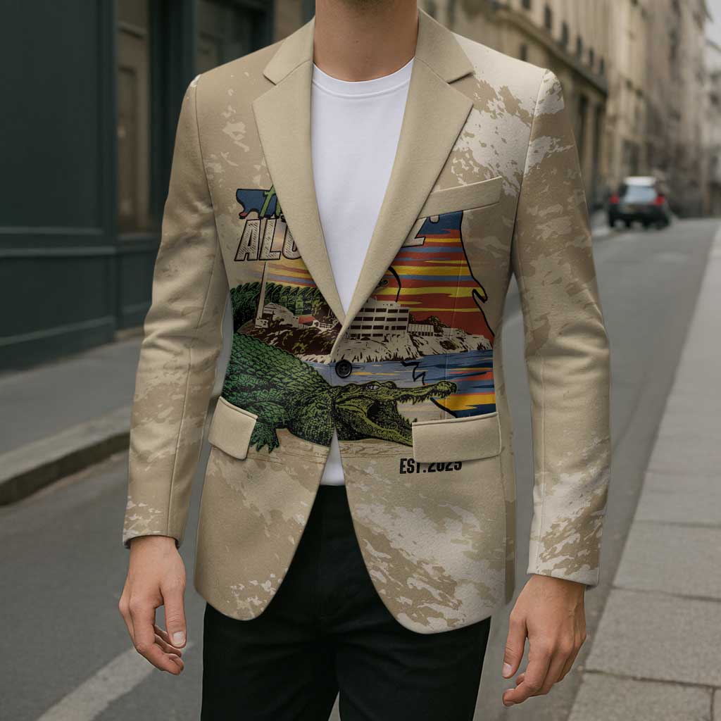 Alligator Alcatraz Retro Blazer The Swamp - Wonder Print Shop