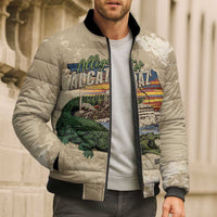 Alligator Alcatraz Retro Bomber Puffer Jacket The Swamp - Wonder Print Shop