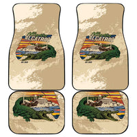 Alligator Alcatraz Retro Car Mats The Swamp - Wonder Print Shop
