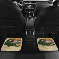 Alligator Alcatraz Retro Car Mats The Swamp - Wonder Print Shop