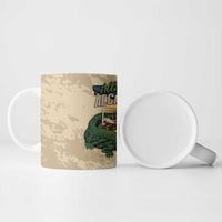 Alligator Alcatraz Retro Ceramic Mug The Swamp - Wonder Print Shop