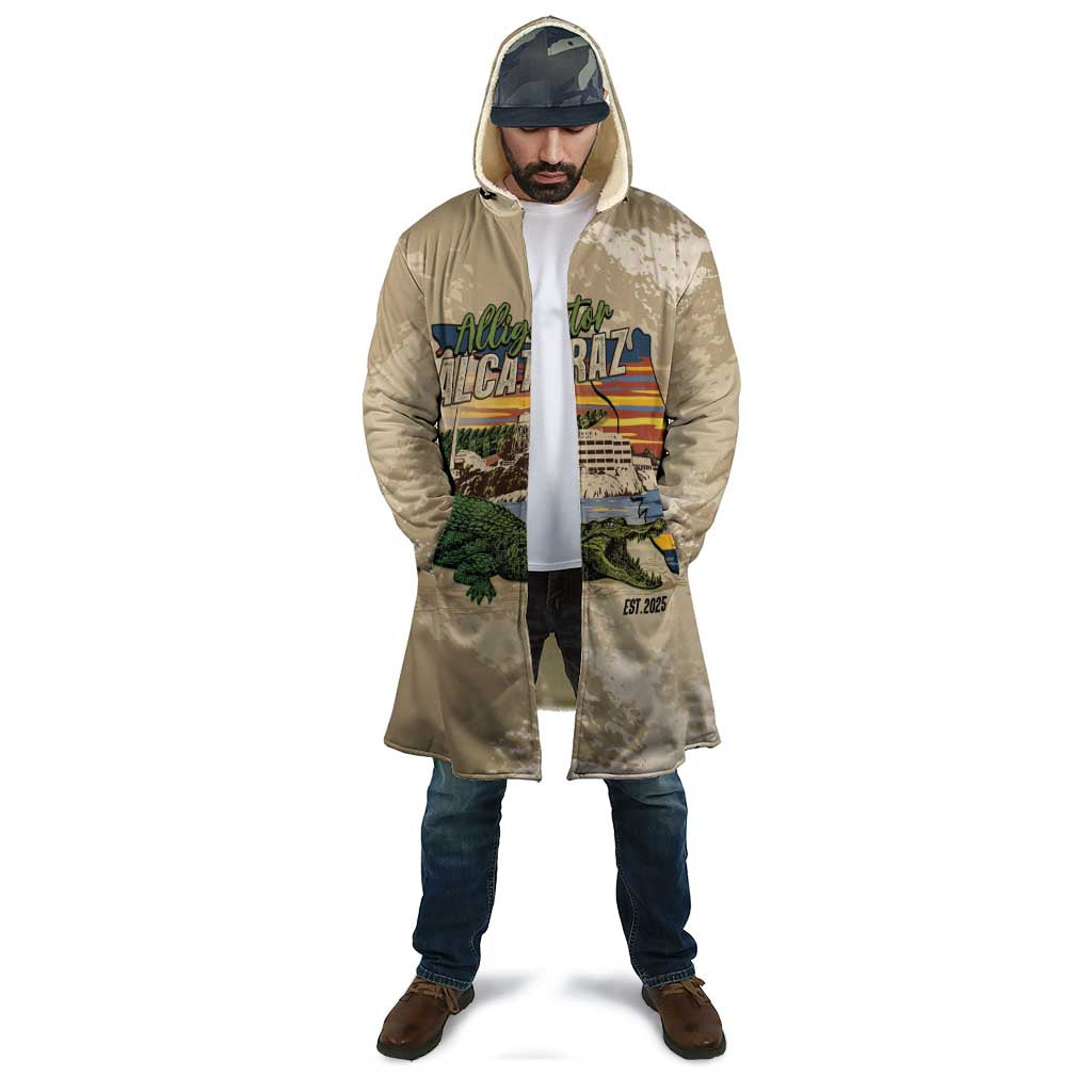 Alligator Alcatraz Retro Cloak The Swamp - Wonder Print Shop