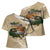 Alligator Alcatraz Retro Cross Shoulder Shirt The Swamp - Wonder Print Shop