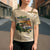 Alligator Alcatraz Retro Cross Shoulder Shirt The Swamp - Wonder Print Shop