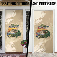 Alligator Alcatraz Retro Door Cover The Swamp - Wonder Print Shop