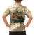 Alligator Alcatraz Retro Family Matching Summer Maxi Dress and Hawaiian Shirt The Swamp - Wonder Print Shop