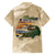 Alligator Alcatraz Retro Family Matching Summer Maxi Dress and Hawaiian Shirt The Swamp - Wonder Print Shop