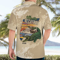 Alligator Alcatraz Retro Hawaiian Shirt The Swamp - Wonder Print Shop
