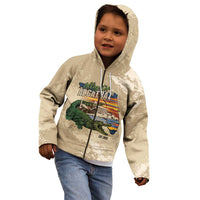 Alligator Alcatraz Retro Kid Hoodie The Swamp - Wonder Print Shop