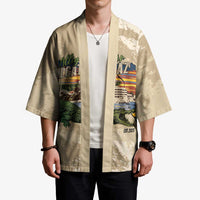 Alligator Alcatraz Retro Kimono The Swamp - Wonder Print Shop