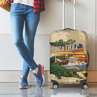 Alligator Alcatraz Retro Luggage Cover The Swamp - Wonder Print Shop