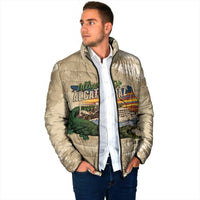 Alligator Alcatraz Retro Padded Jacket The Swamp - Wonder Print Shop