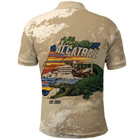 Alligator Alcatraz Retro Polo Shirt The Swamp - Wonder Print Shop