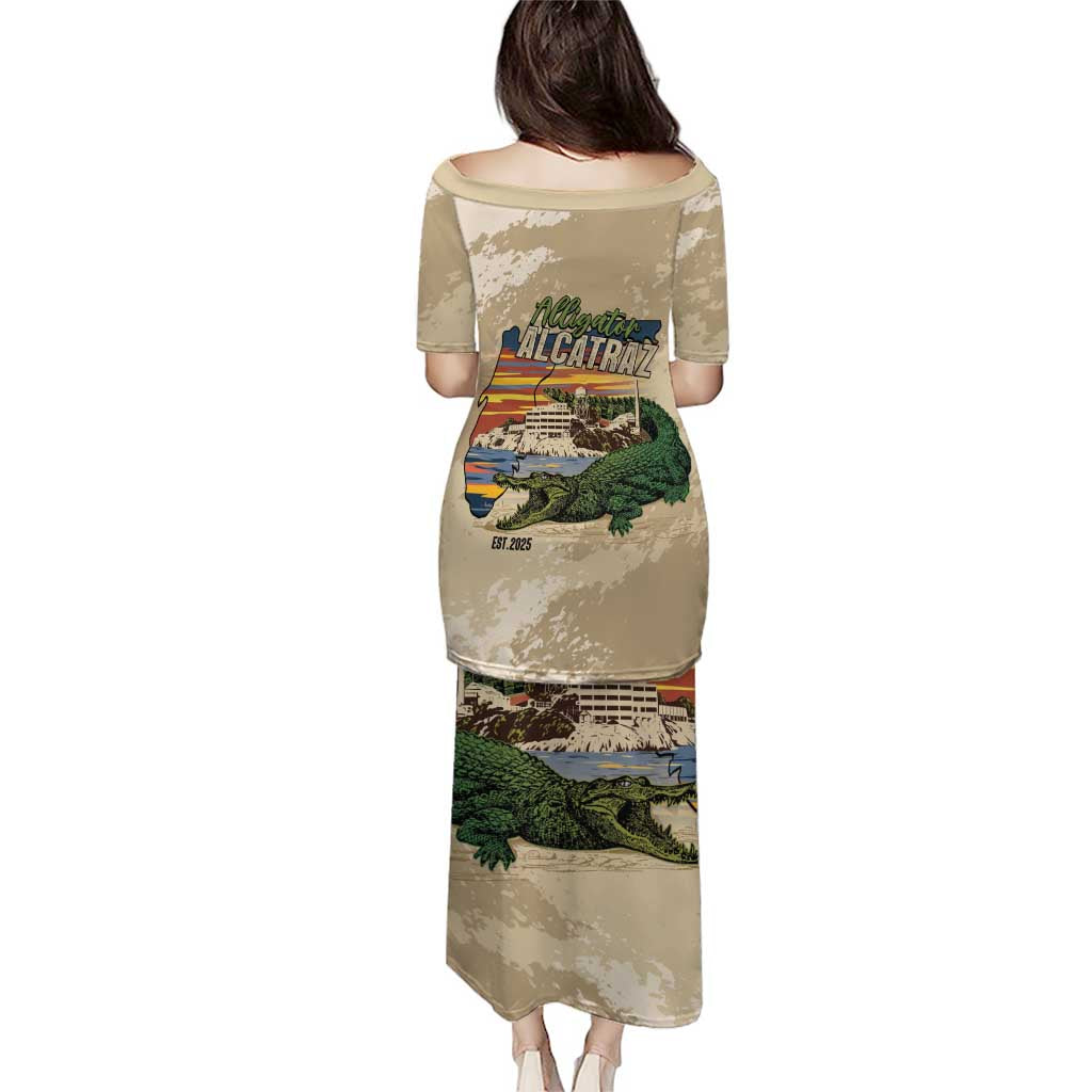 Alligator Alcatraz Retro Puletasi The Swamp - Wonder Print Shop