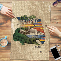 Alligator Alcatraz Retro Puzzle The Swamp - Wonder Print Shop