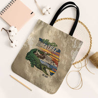 Alligator Alcatraz Retro Tote Bag The Swamp - Wonder Print Shop