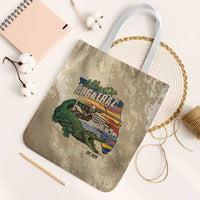 Alligator Alcatraz Retro Tote Bag The Swamp - Wonder Print Shop