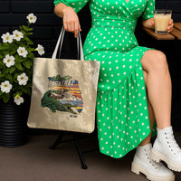 Alligator Alcatraz Retro Tote Bag The Swamp - Wonder Print Shop