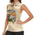 Alligator Alcatraz Retro Women Sleeveless Polo Shirt The Swamp - Wonder Print Shop