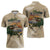 Alligator Alcatraz Retro Zipper Polo Shirt The Swamp - Wonder Print Shop