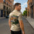 Alligator Alcatraz Retro Zipper Polo Shirt The Swamp - Wonder Print Shop
