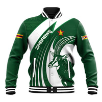 Zimbabwe Sables Afro Batik Personalized Baseball Jacket
