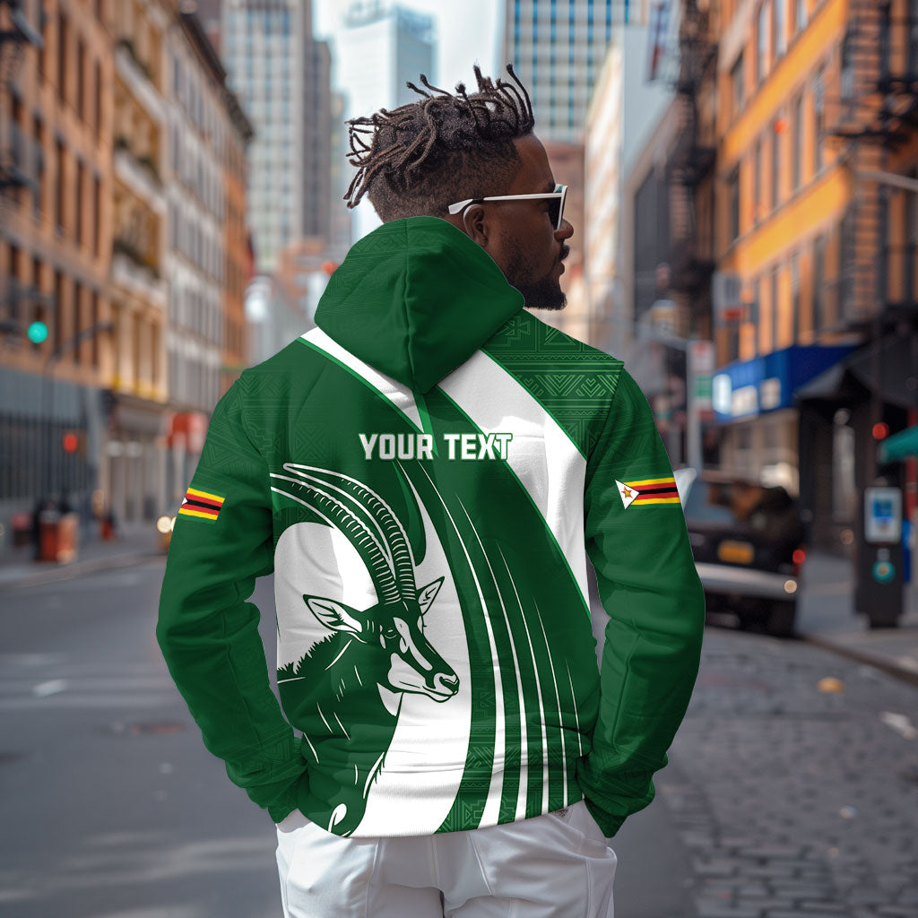 Zimbabwe Sables Afro Batik Personalized Hoodie