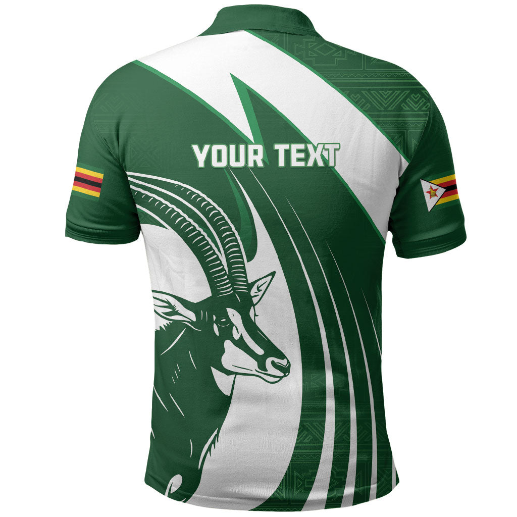 Zimbabwe Sables Afro Batik Personalized Polo Shirt