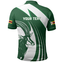 Zimbabwe Sables Afro Batik Personalized Polo Shirt
