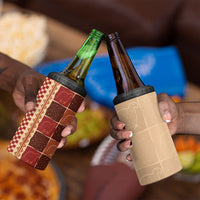 Zimbabwe Heritage Kudhinda Inspired Print 4 in 1 Can Cooler Tumbler