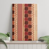 Zimbabwe Heritage Kudhinda Inspired Print Canvas Wall Art