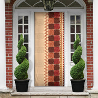 Zimbabwe Heritage Kudhinda Inspired Print Door Cover