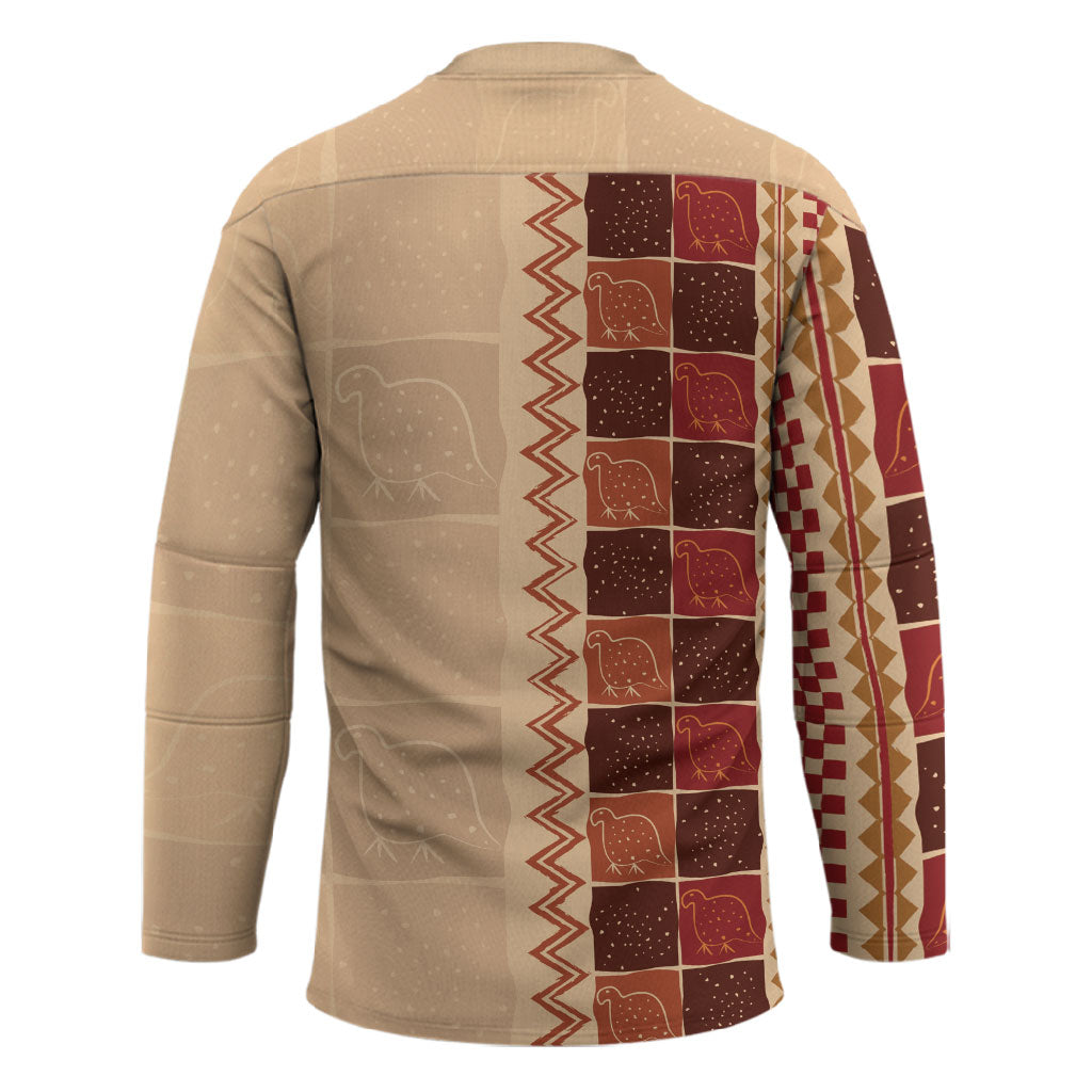Zimbabwe Heritage Kudhinda Inspired Print Hockey Jersey