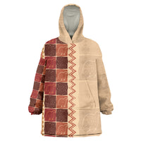 Zimbabwe Heritage Kudhinda Inspired Print Kid Wearable Blanket Hoodie