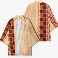 Zimbabwe Heritage Kudhinda Inspired Print Kimono