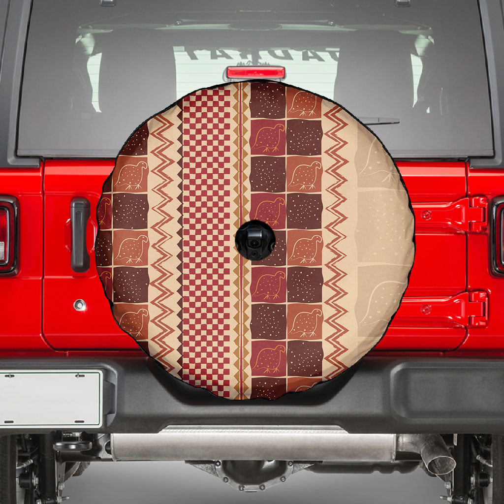 Zimbabwe Heritage Kudhinda Inspired Print Spare Tire Cover