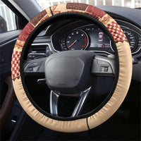Zimbabwe Heritage Kudhinda Inspired Print Steering Wheel Cover