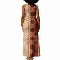 Zimbabwe Heritage Kudhinda Inspired Print Tank Maxi Dress