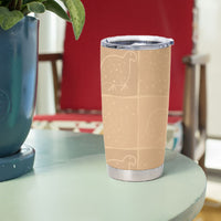 Zimbabwe Heritage Kudhinda Inspired Print Tumbler Cup