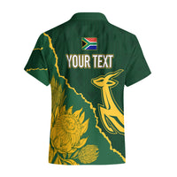Personalised South Africa Rugby 2023 Hawaiian Shirt Bokke Champions Kente Ethnic - Wonder Print Shop