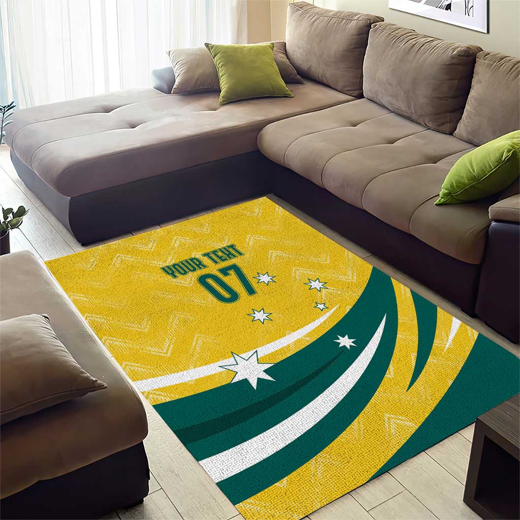 Australia 2024 Olympics Custom Area Rug Rise of the Roos LT7 - Wonder Print Shop