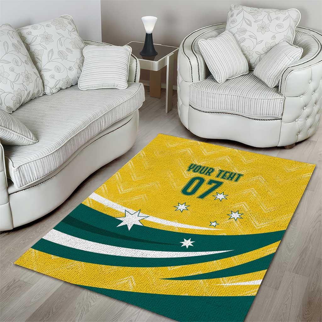 Australia 2024 Olympics Custom Area Rug Rise of the Roos LT7 - Wonder Print Shop