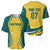 Australia 2024 Olympics Custom Baseball Jersey Rise of the Roos LT7 - Wonder Print Shop