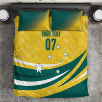 Australia 2024 Olympics Custom Bedding Set Rise of the Roos LT7 - Wonder Print Shop
