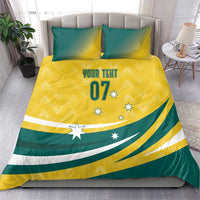 Australia 2024 Olympics Custom Bedding Set Rise of the Roos LT7 - Wonder Print Shop
