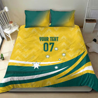 Australia 2024 Olympics Custom Bedding Set Rise of the Roos LT7 - Wonder Print Shop