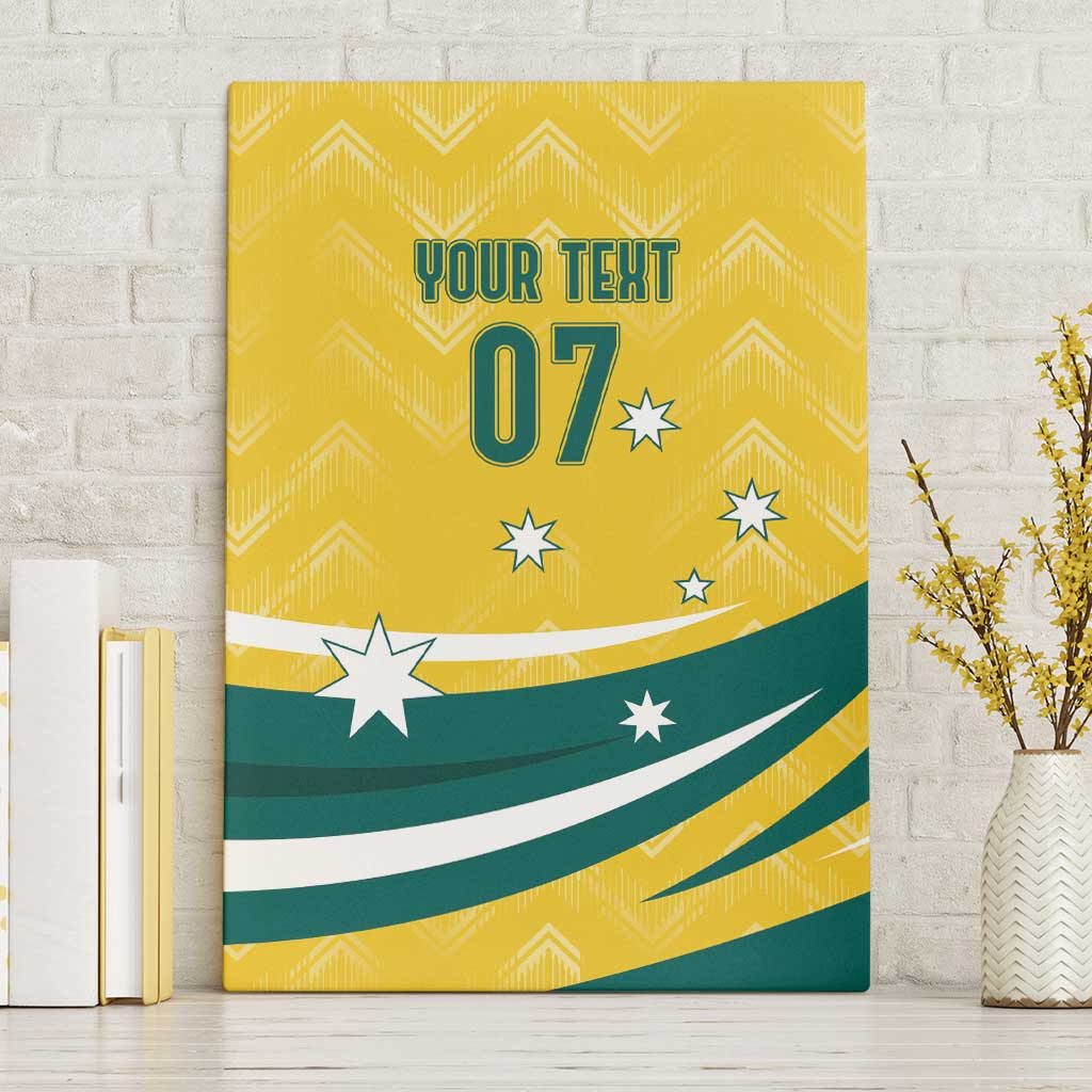 Australia 2024 Olympics Custom Canvas Wall Art Rise of the Roos LT7 - Wonder Print Shop